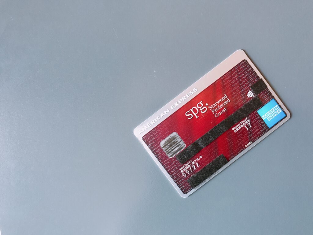 SPG amex card